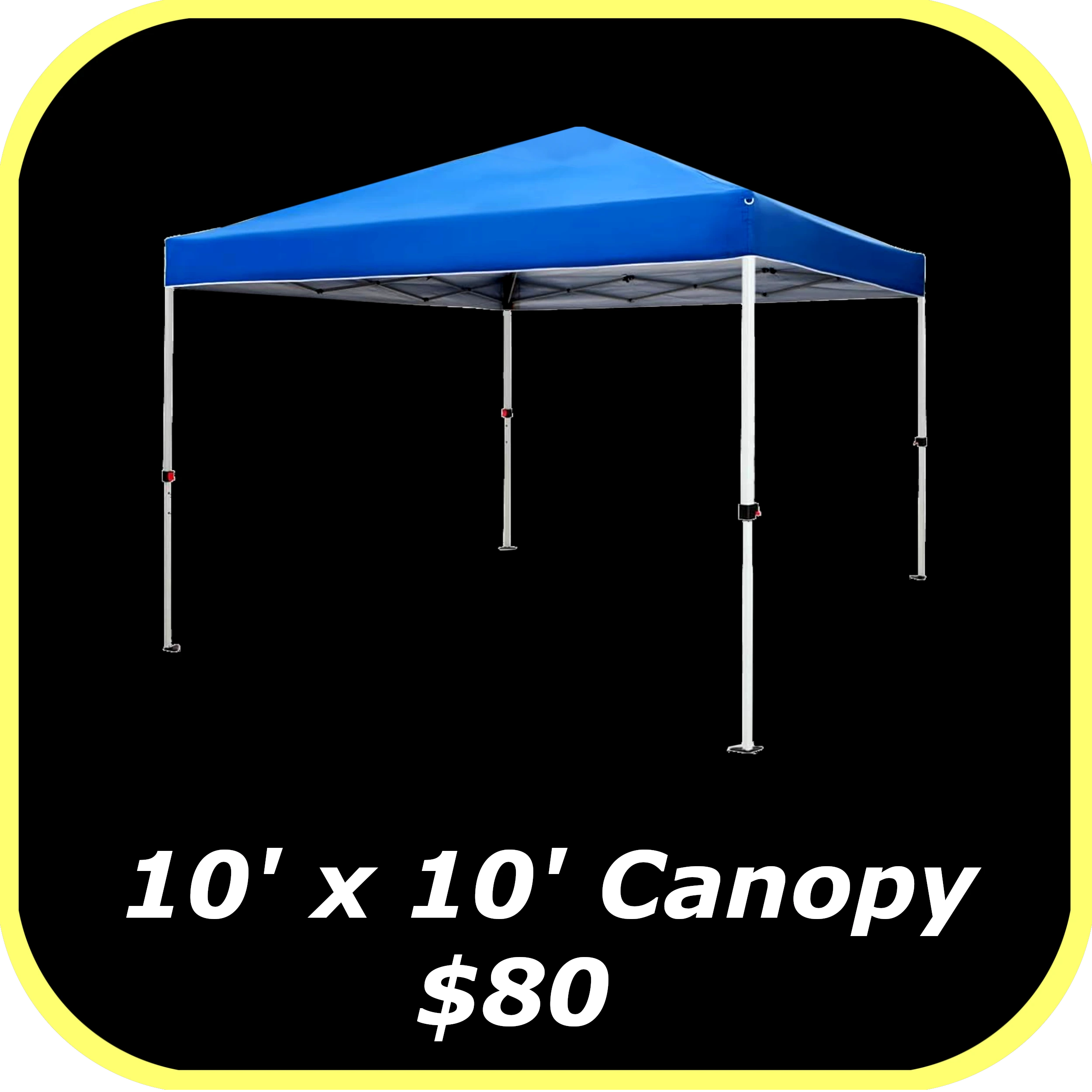 10x10 Canopy Rental