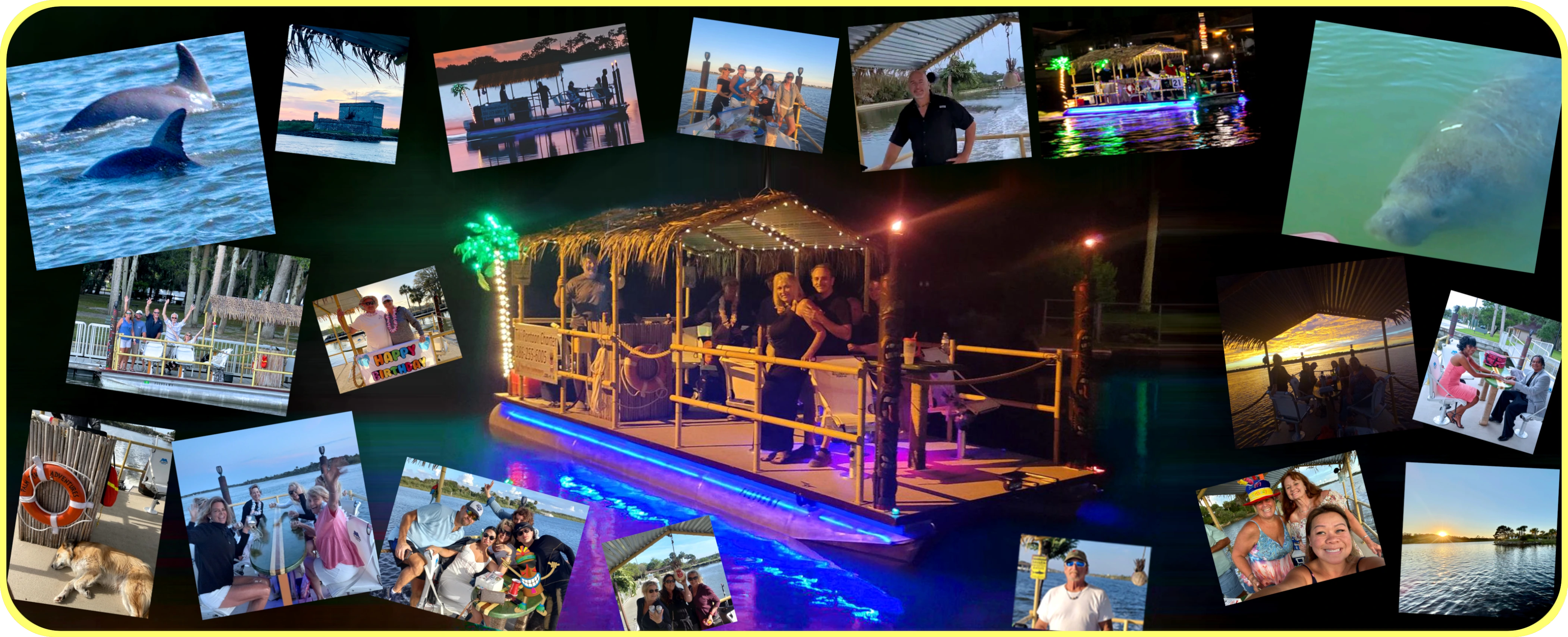 Pontoon Tiki Charter in Palm Coast, FL