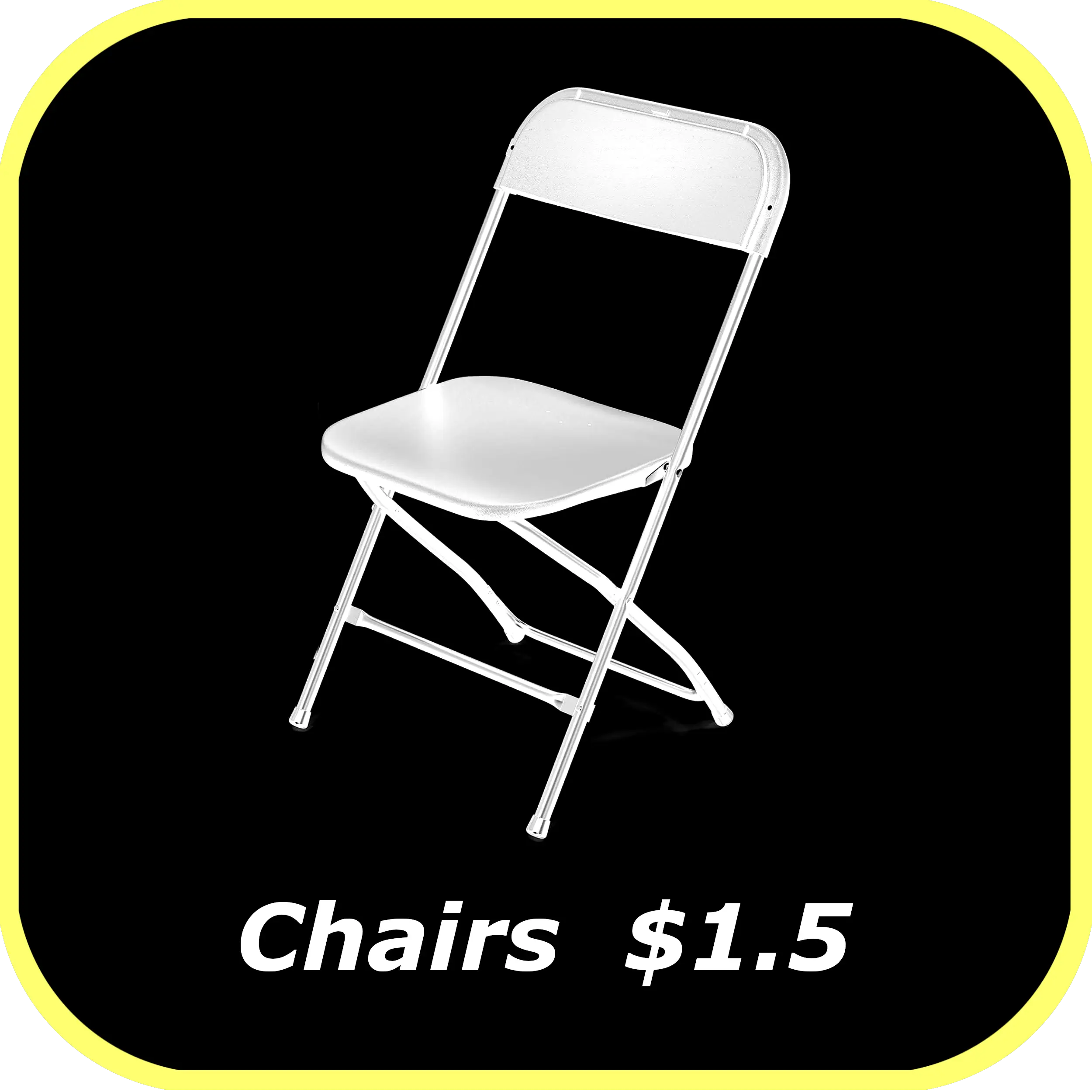 Folding Chair Rental